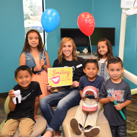 All Kids Smiling at the Dentist