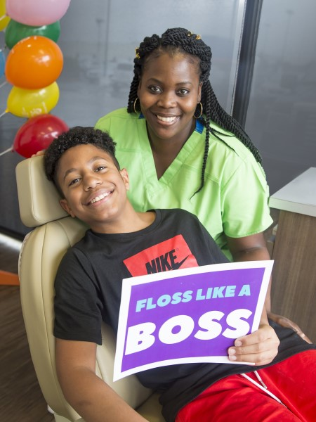 Floss Like a Boss Sign